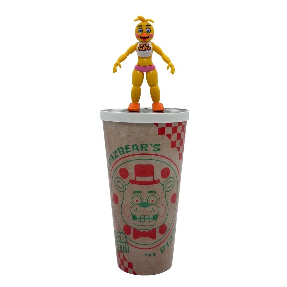 Five Nights At Freddys 2 Chica Topper Regal Cinema Movie Cup Freddy Fazbears